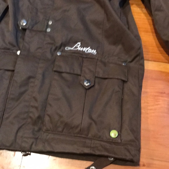 BURTON S Chopper Ski Snowboarding Jacket Nylon Storm-lite 2.0 - Picture 2 of 9